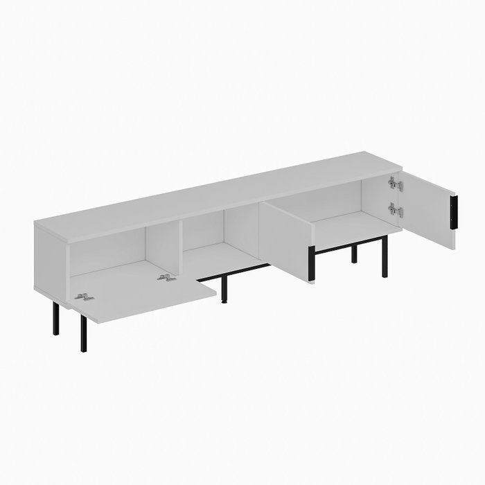 Hanah Home Soporte de TV Ramsey - Blanco Hanah Home Soporte de TV Ramsey - Blanco